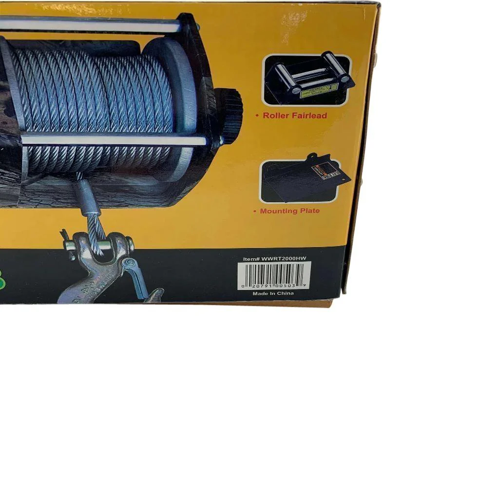 Wood Power 2000 LB Real Tree Camouflage Winch - Image 3