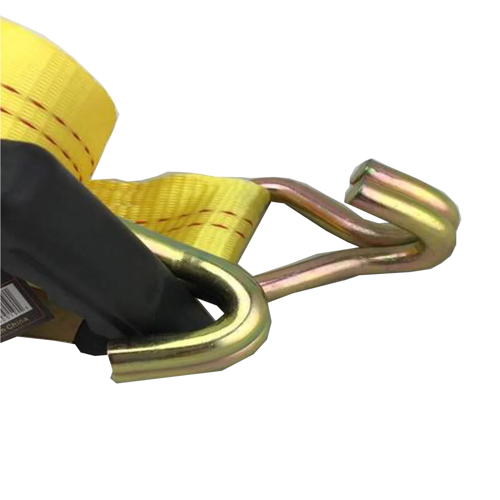 Wood Tuff 2 Inches x 27 Feet  Ratchet Tie Downs J Hooks - Image 5
