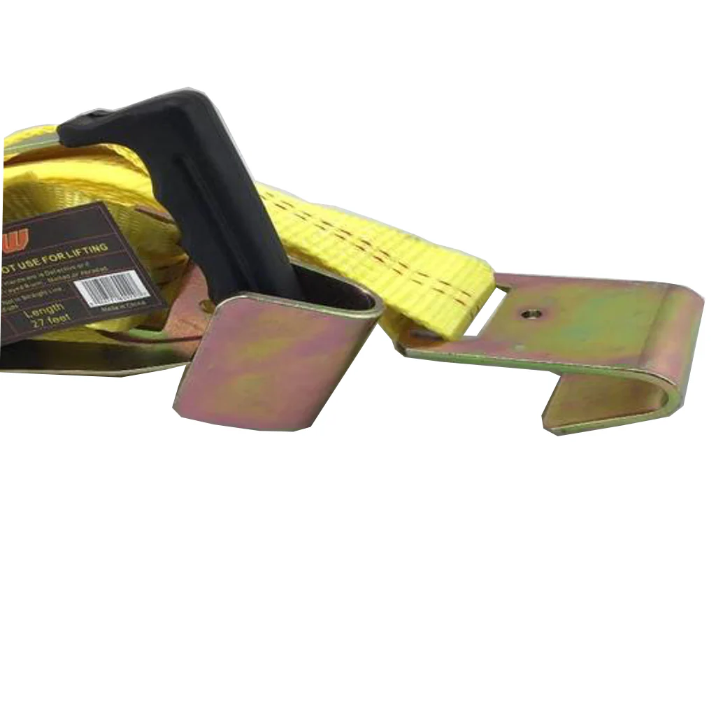 Wood Tuff 2 Inches x 27 Feet  Ratchet Tie Downs J Hooks - Image 6