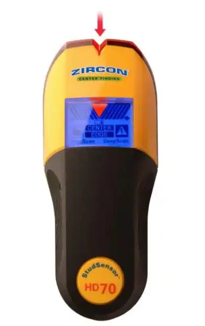 Zircon StudSensor HD70 Stud Finder *DAMAGED BOX* - Image 2